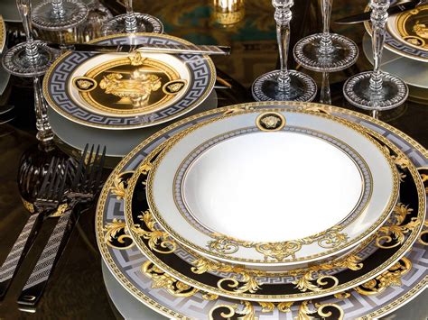 pratos versace|versace plate sets.